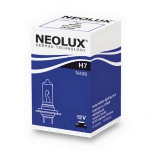 Neolux H7 Halogen Headlamp N499 12V carton box (1 unit)