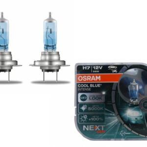 OSRAM COOL BLUE INTENSE NEXT GEN H7 Auto-Moto Halogen Headlamp 64210CBN-HCB 12V Hard core box (2 Units)