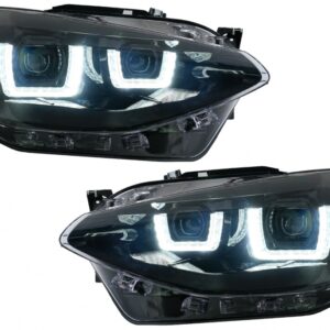 Osram LEDriving Full LED Headlights suitable for BMW 1 Series F20 F21 (06.2011-03.2015) Black