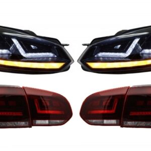 OSRAM LEDriving LED TailLight with Xenon Upgrade Headlights suitable for VW Golf 6 VI (2008-2012) Dynamic Sequential Turning Light