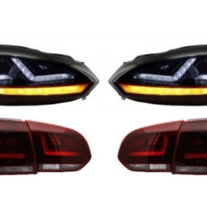 OSRAM LEDriving LED TailLight with Xenon Upgrade Headlights suitable for VW Golf 6 VI (2008-2012) Dynamic Sequential Turning Light