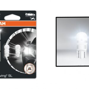 OSRAM LEDriving SL W5W Auxiliary Light LED Bulb License Plate/Position Light 12V 1.12 W