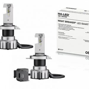 OSRAM NIGHT BREAKER LED SMART H4 64193DWNBSM SET Bulb Auto Moto