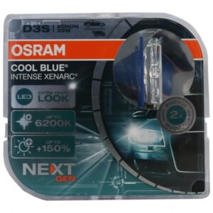 OSRAM XENARC COOL BLUE INTENSE NEXT GEN D3S HID Xenon Lamp 66340CBN-HCB Hard core box (2 Units)