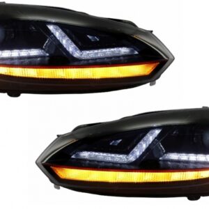 Osram Xenon Upgrade Headlights LEDriving suitable for VW Golf 6 VI (2008-2012) Red GTI LED Dynamic Sequential Turning Lights