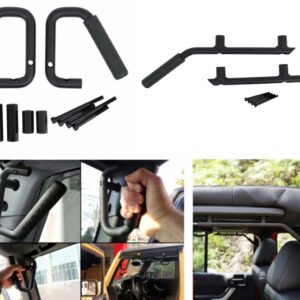 Package Front and Rear Grab Handle suitable for Jeep Wrangler III SUV JK (2007-2017)