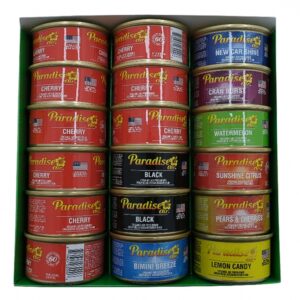 Paradise Air Fresh Organic Air Freshener Can 18 Cans Assorted