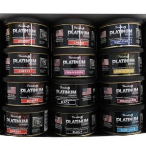 Paradise Air Fresh Organic Air Freshener Can Platinum Series 12 Cans Assorted