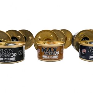 Paradise Air Fresh Organic Air Freshener Uncapped Can Max Fresh 30 12 Cans Assorted