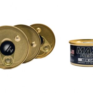 Paradise Air Fresh Organic Air Freshener Uncapped Can Max Fresh 30 4 Cans New Car