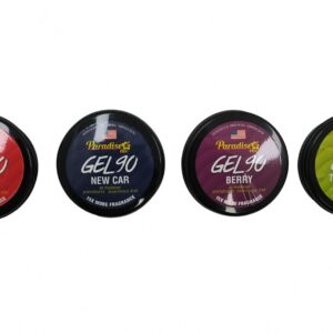 Paradise Fresh Air Slim Gel 90 Air Freshener Odor Eliminating 21 Cases Assorted