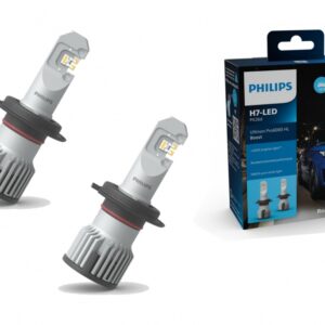 Philips H7 LED Headlamp Bulb 12V 20W Ultinon Pro6000 Boost 5800K (1set)