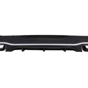 Rear Bumper Air Diffuser suitable for Mercedes E-Class C207 Coupe A207 Cabriolet Facelift (2013-2017) E63 Design