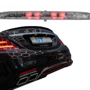 Rear Bumper Diffuser Fog Light LED Red suitable for Mercedes S-Class W222 (2013-2020)