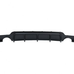 Rear Bumper Diffuser suitable for BMW 4 Series F32 F33 F36 (2013-2019) Coupe Cabrio M Design Twin Single Outlet