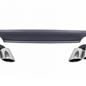 Rear Bumper Diffuser with Exhaust Muffler Tips suitable for Audi A5 8T Sportback Standard Facelift (2012-2015) S5 Design