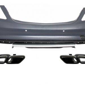 Rear Bumper Exhaust Muffler Tips suitable for MERCEDES Benz W222 S-Class (2013-2017) S65 A-Design