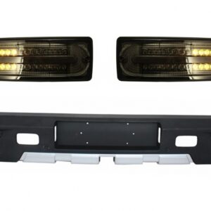 Rear Bumper Led Taillights Smoked suitable for MERCEDES Benz W463 G-Class (1989-2017) G63 G65 Design