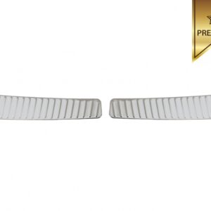 Rear Bumper Protector Sill Plate INNER Foot Plate Aluminum Cover suitable for Mercedes GLK X204 (2014-2016)