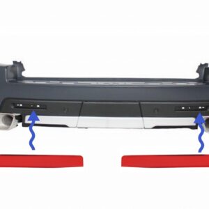Rear Bumper Reflectors suitable for Range Rover Sport L320 Facelift (2010-2013) Land Rover Discovery 3 & 4