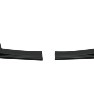 Rear Bumper Side Splitters Fins suitable for Alfa Romeo Giulia 952 (2016-2021) Black