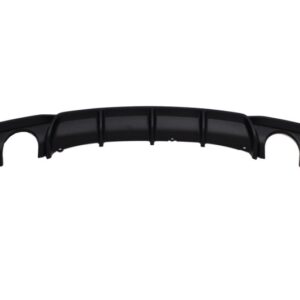 Rear Bumper Spoiler Valance Diffuser Double Outlet Single Exhaust suitable for BMW 3 Series F30 F31 (2011-2019) M Design