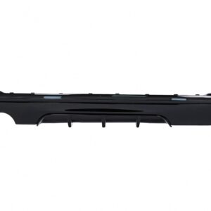 Rear Bumper Spoiler Valance Diffuser Left Single Outlet suitable for BMW 2 Series F22 F23 (2013-) Piano Black