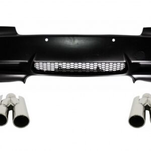 Rear Bumper suitable for BMW 3 Series E92 E93 (2006-2010) with Exhaust Muffler Tips M3 Design
