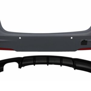 Rear Bumper suitable for BMW 3 Series F31 Touring Non LCI & LCI (2011-2018) M-Sport Design Single Outlet Double Exhaust