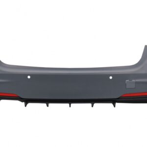 Rear Bumper suitable for BMW 3 Series F31 Touring Non LCI & LCI (2011-2018) M-Performance Design Double Single Outlet