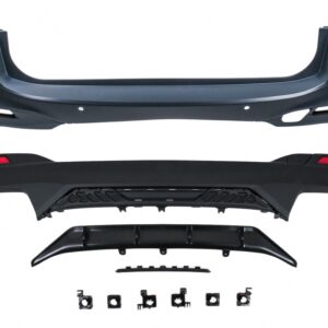 Rear Bumper suitable for BMW 5 Series G31 Touring (2017-2019) M-Technik Design