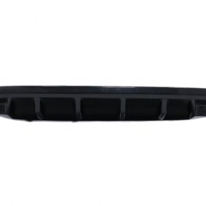 Rear Bumper Valance Air Diffuser suitable for Skoda Octavia III 5E Sedan Wagon (2013-2019) Piano Black