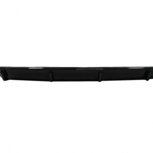 Rear Bumper Valance Air Diffuser suitable for Skoda Octavia II (2004-2009) Piano Black
