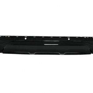 Rear Bumper Valance Diffuser Double Outlet with Black Exhaust Muffler Tips suitable for Audi Q7 SUV 4M Facelift (2020-2025) SQ7 Design