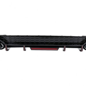 Rear Bumper Valance Diffuser suitable for Audi A3 8Y Hatchback S-Line S3 (2020-)