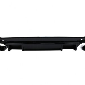 Rear Bumper Valance Diffuser suitable for Audi A4 B9 8W Facelift (2020-) only S-line RS Design