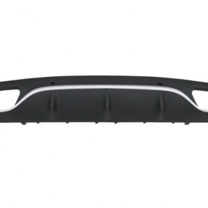 Rear Bumper Valance Diffuser suitable for Mercedes C-Class C205 A205 Coupe Cabriolet (2014-2019) C63 Design