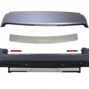 Rear Bumper with Foot Plate and Roof Spoiler suitable for Land Range Rover Sport L320 (2005-2009) Autobiography Design