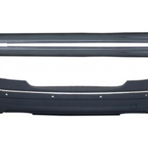 Rear Bumper with Side Skirts suitable for Mercedes E-Class W211 (2003-2009) with PDC