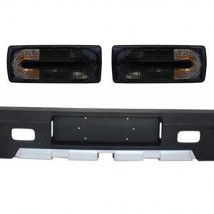 Rear Bumper with Taillights Smoke suitable for Mercedes G-Class W463 (1989-2017) G63 G65 Design