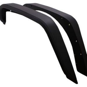 Rear Crusher Tube Flat Steel Fender Flares suitable for Jeep Wrangler / Rubicon JK (2007-2017)