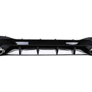 Rear Diffuser and Exhaust Tips suitable for Mercedes CLA X118 Shooting Brake C118 Coupe Sport Line (2019-06.2025) CLA45S Design Aerodynamic Package