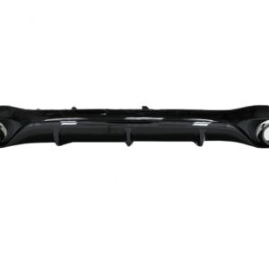 Rear Diffuser with Exhaust Tips suitable for Mercedes E-Class W213 (2016-2019) E53 Design Night Package