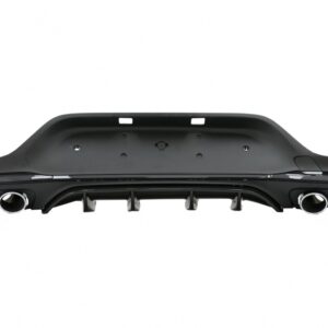 Rear Diffuser with Muffler Tips suitable for Mercedes GLC Coupe Facelift C253 (2020-up) GLC43 Design