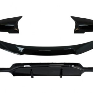 Rear Diffuser with Trunk Spoiler and Mirror Covers suitable for BMW 4 Series F32 Coupe (2013-) M Performance Design