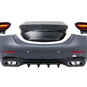 Rear Upgrade Body Kit suitable for Mercedes C-Class W205 (2014-2022) Conversion to C-Class W206 C63 Design