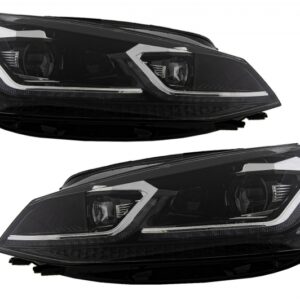 RHD LED Headlights suitable for VW Golf 7.5 VII Facelift (2017-up) with Sequential Dynamic Turning Lights