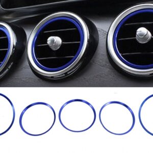 Ring Frame Ventilation Blue suitable for Mercedes A Class W176 B Class W246 CLA Class C117 and GLA Class X156