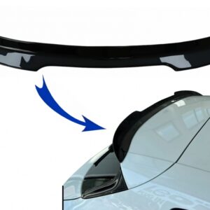 Roof Spoiler Cap suitable for Seat Leon Mk4 (2020-up) Piano Black
