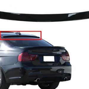 Roof Spoiler suitable for BMW E90 Series 3 (2004-2010) Piano Black